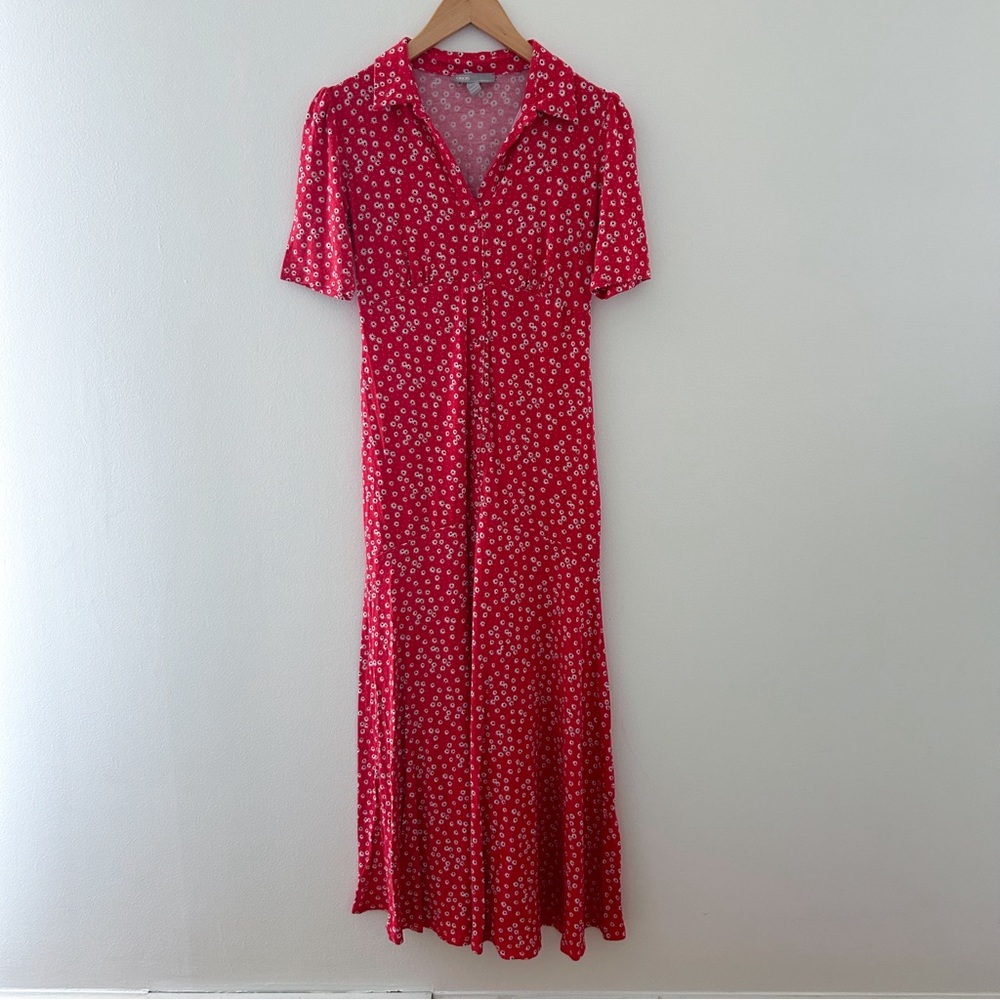 SOLD ASOS red maternity dress